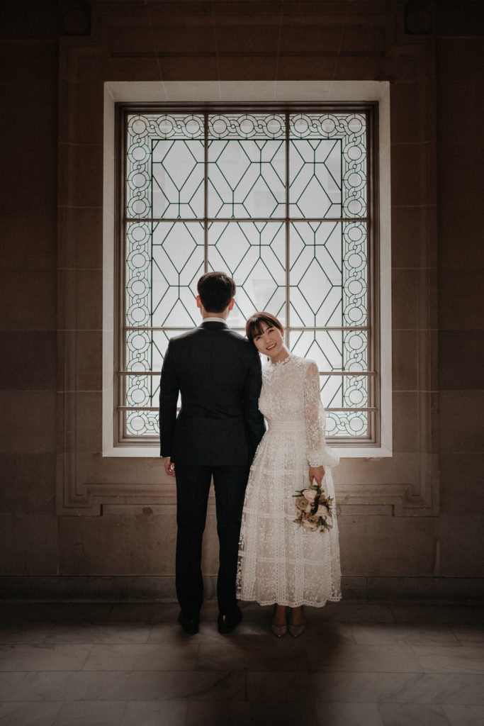 San Francisco City Hall Wedding Photography Calisol Korean Photographer
