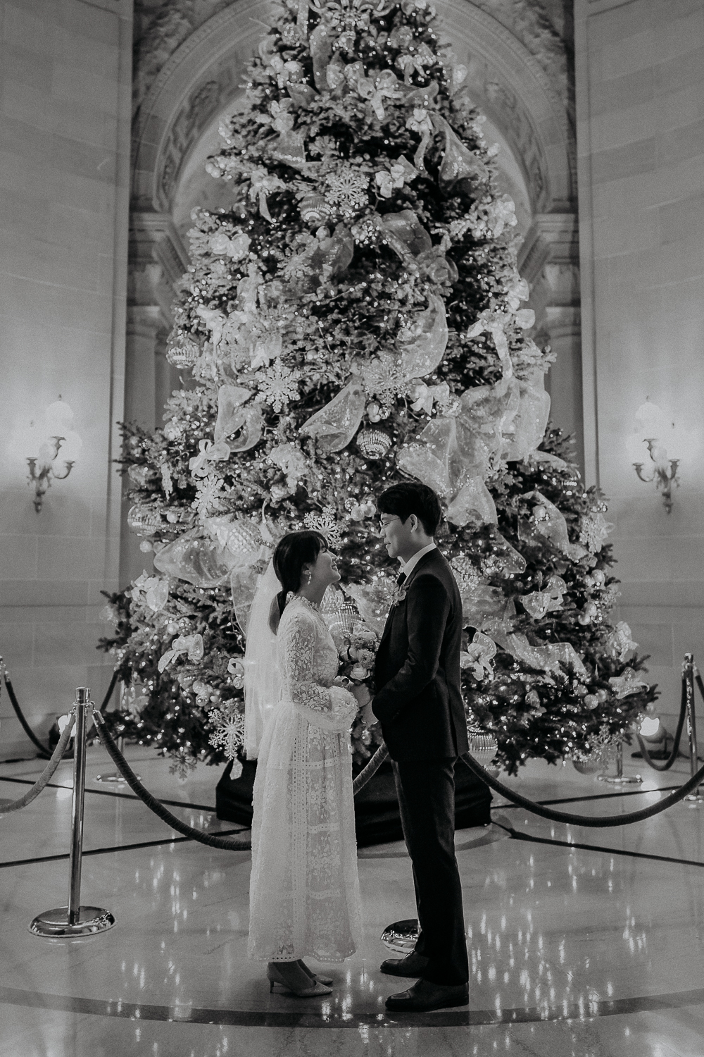 San Francisco City Hall Wedding Photography Calisol Korean Photographer