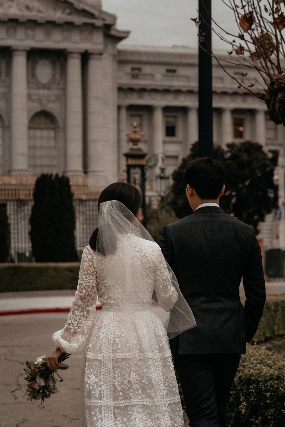 San Francisco City Hall Wedding Photography Calisol Korean Photographer